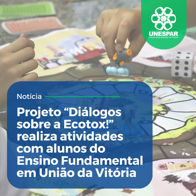 Durante a visita à Universidade, os alunos participaram de uma imersão no laboratório de Ciências Biológicas, onde aprenderam sobre Ecotoxicologia