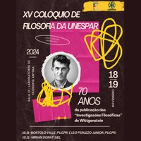 O tema dessa edição versará sobre os “70 anos da publicação das ‘Investigações Filosóficas’ de Wittgenstein”